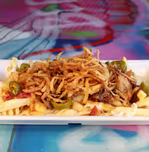 Agave & Rye signature dishes Quesa-Birria Irish NachosThe Plain Jane TacoThe Alderman Taco
